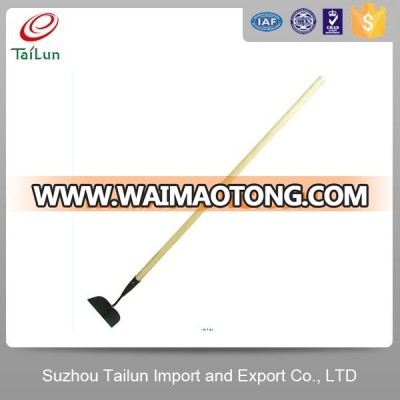 Plastic Coated High Quality Garden Tools Hoe With Wooden Handle